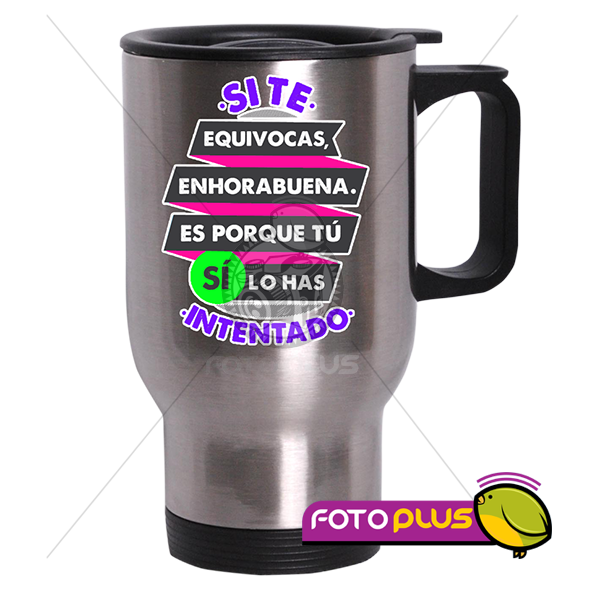 Tazas termo para café personalizadas con logo de empresa