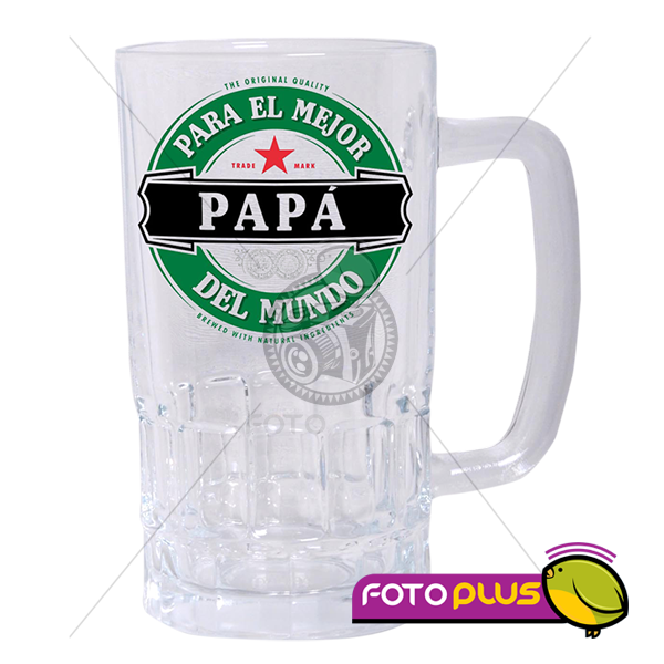 Tarro de Cristal transparente o Esmerilado Personalizado de 16 Oz Foto Plus