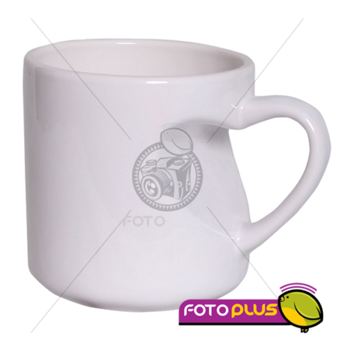 Taza Blanca de Sublimación Corazón - Image 2