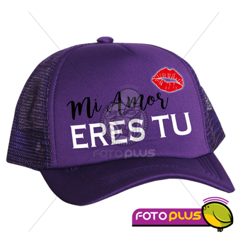 Gorra Personalizada sublimación de Malla tipo Trailero Foto Plus