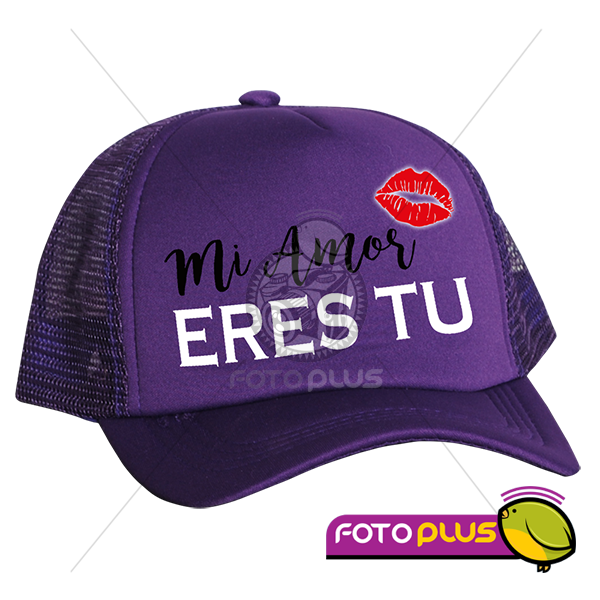 Gorra Personalizada sublimación de Malla tipo Trailero Foto Plus