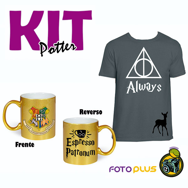 kit potter Taza y Playera FotoPlus 2000